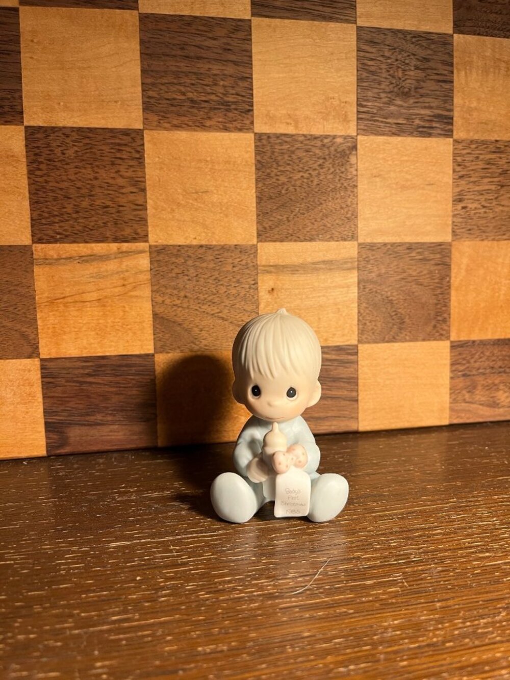Enesco Precious Moments Baby Boy First Christmas A339